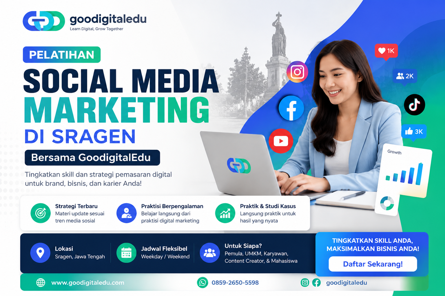 Kursus Social Media Marketing di Sragen Kursus Social Media Marketing di Sragen
